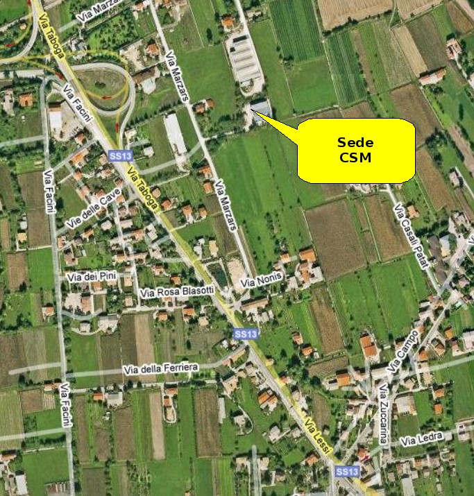 Mappa dettagliata