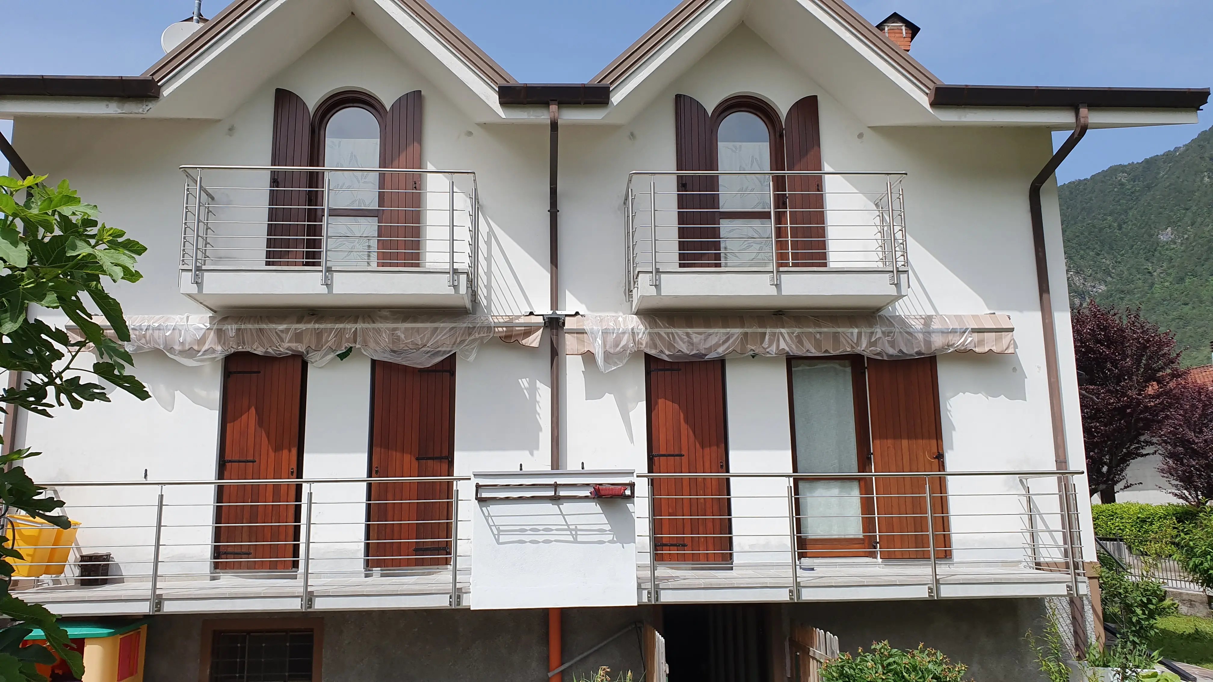 Parapetti terrazzi inox