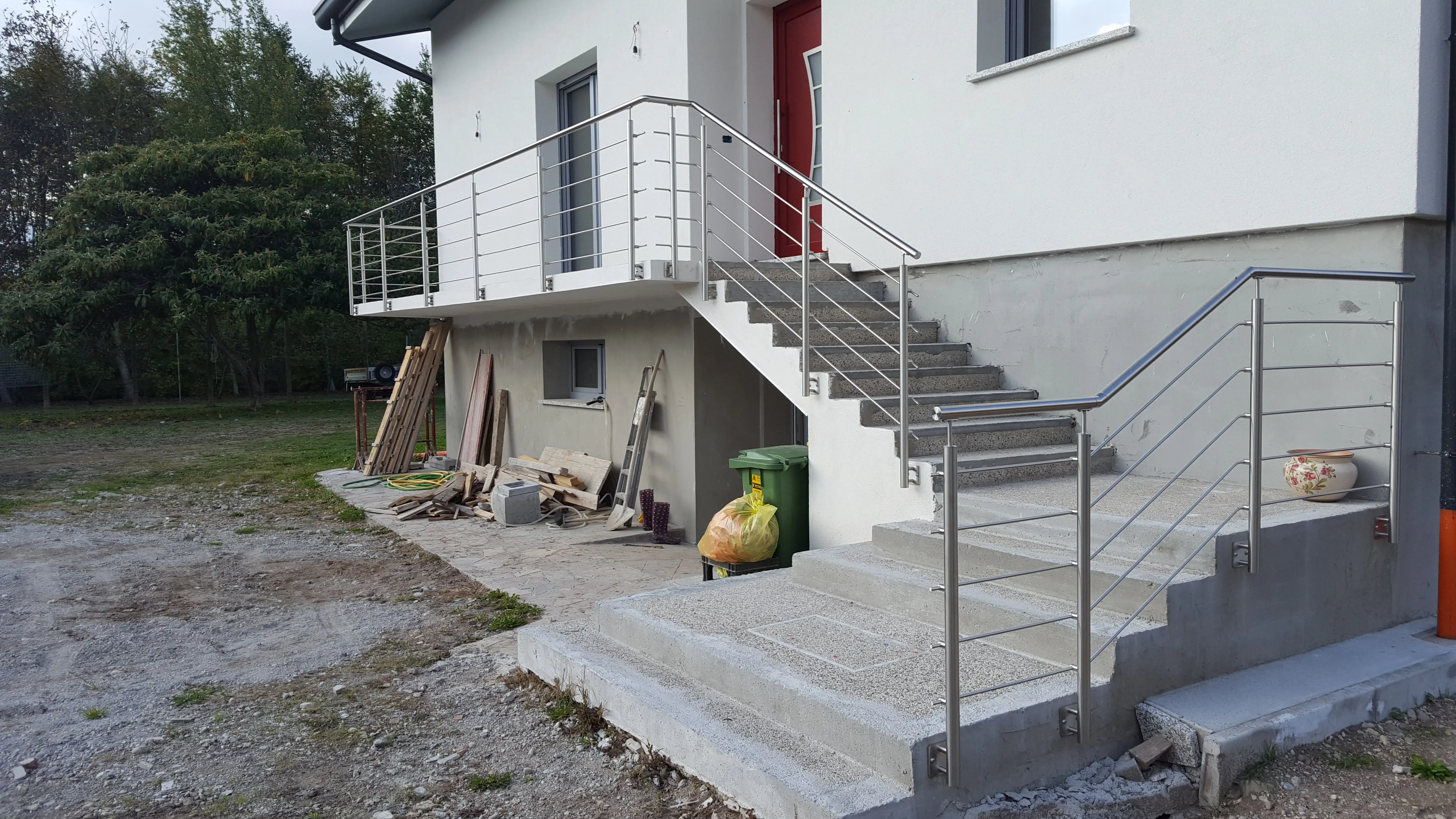 Parapetti terrazzi inox