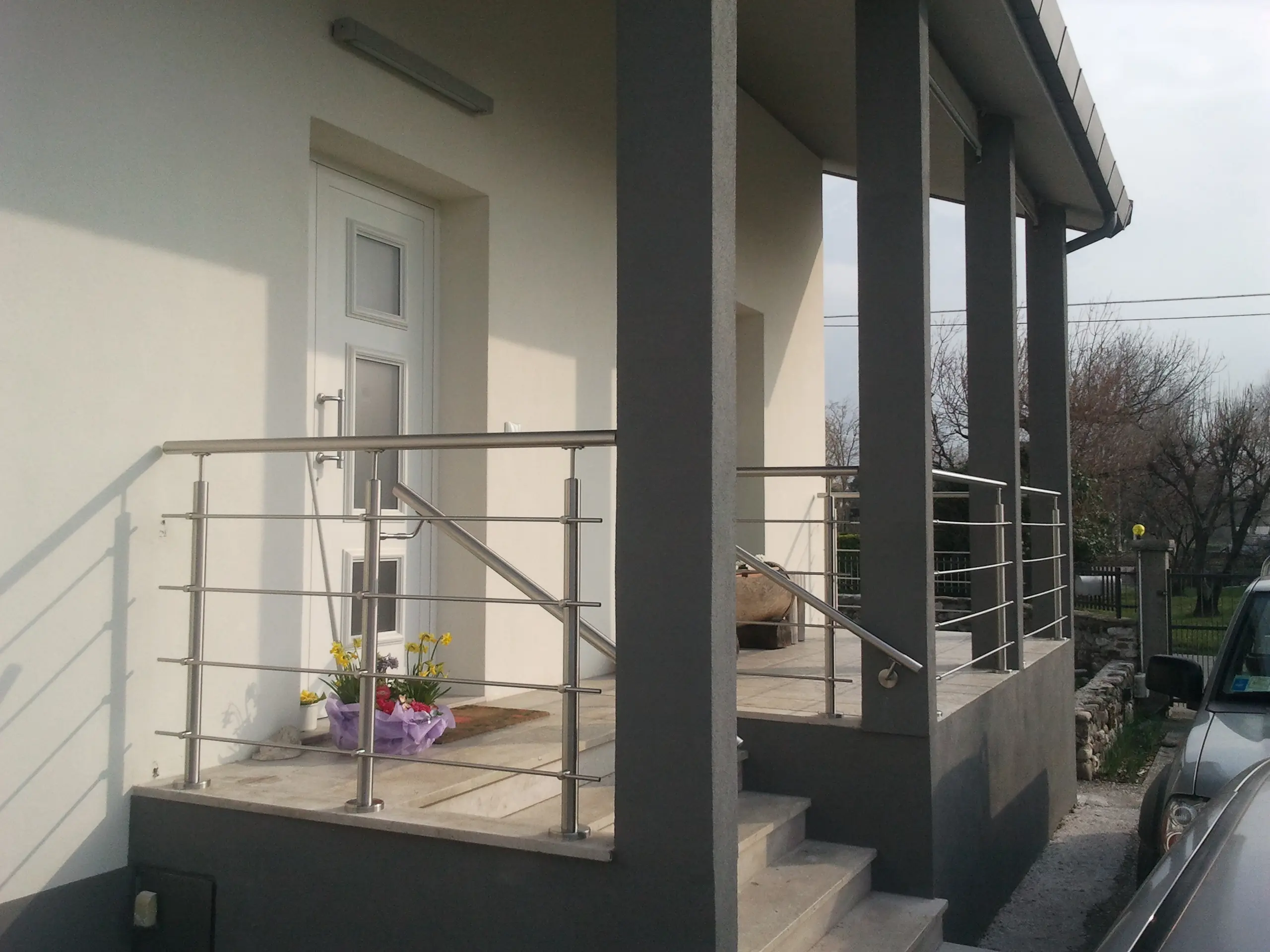 Parapetti inox terrazzo