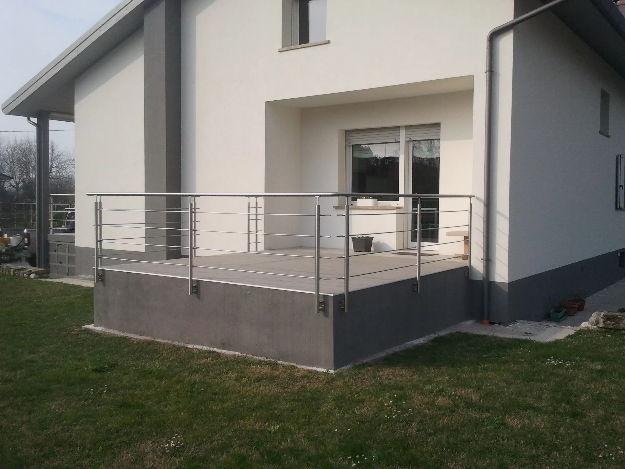 Parapetti inox terrazzo