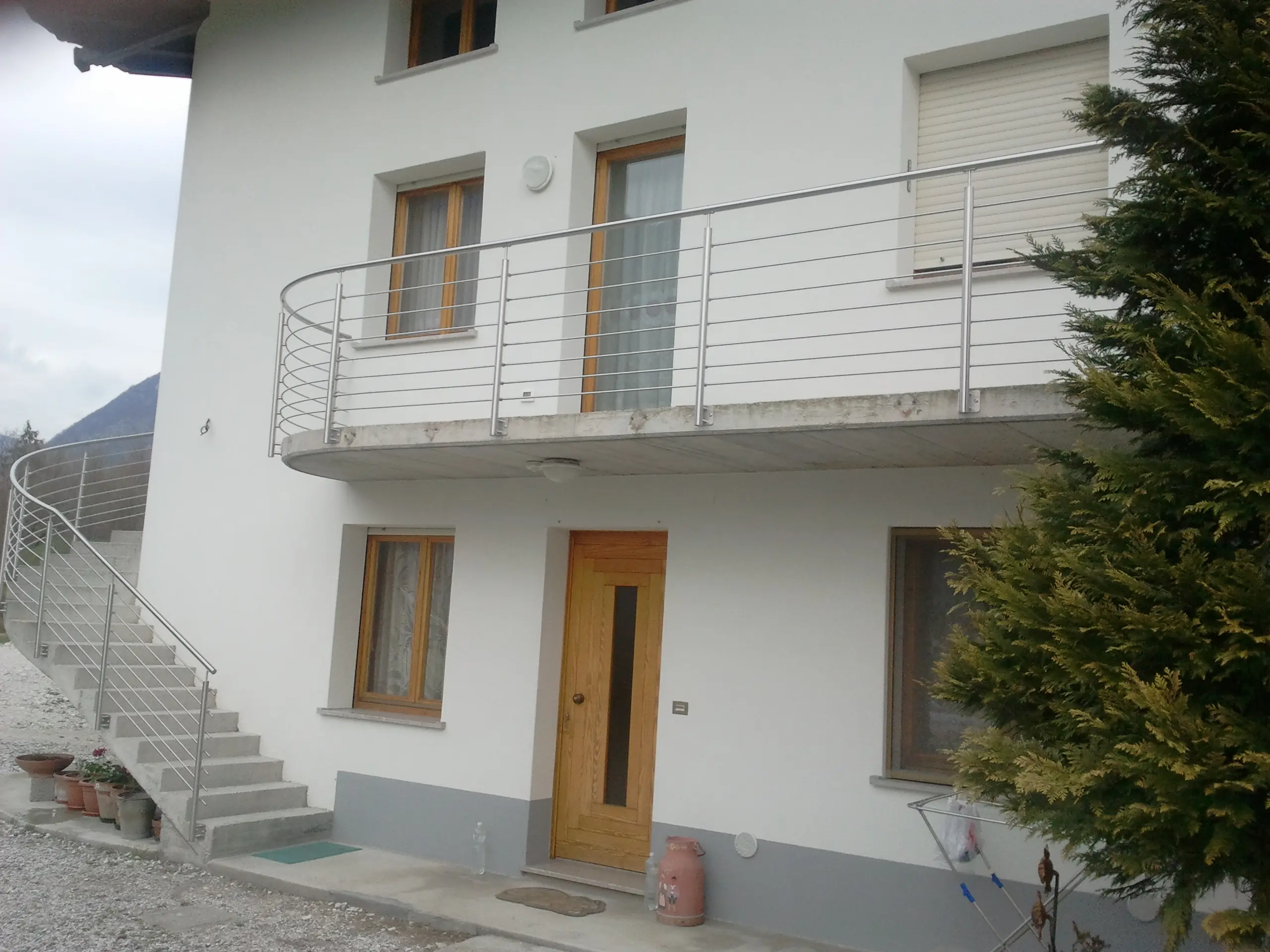 Parapetti inox terrazzo