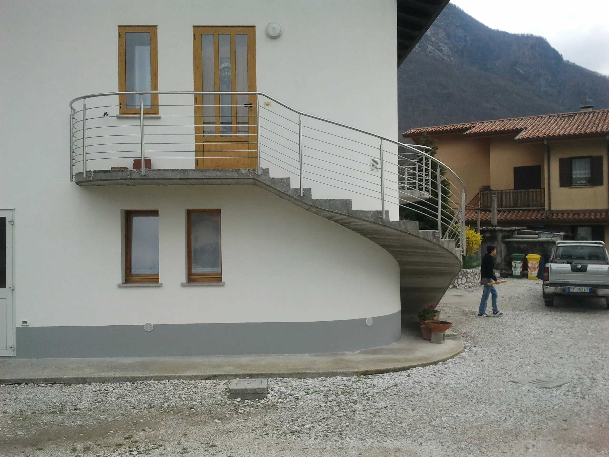 Parapetti inox terrazzo