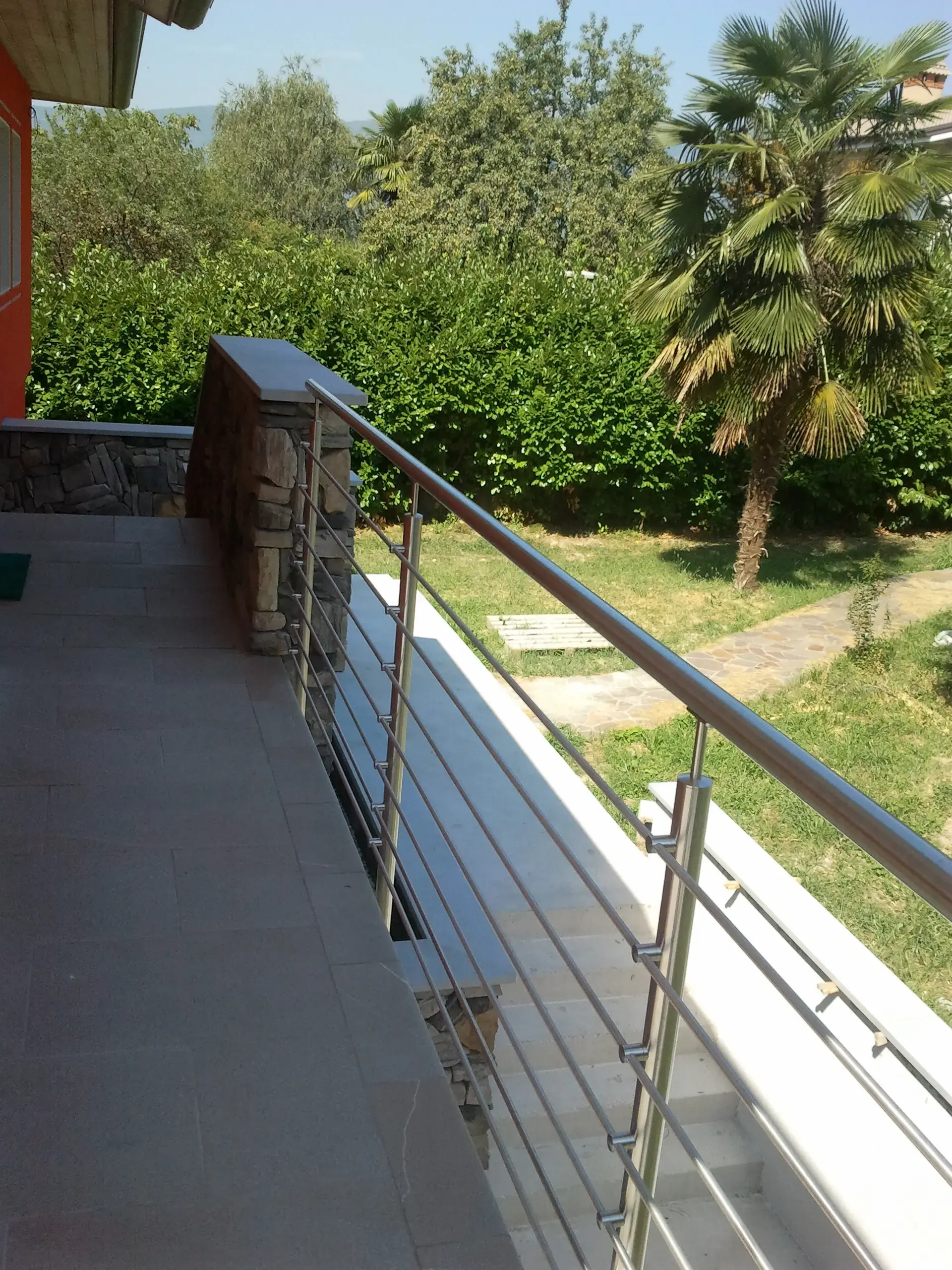 Parapetti inox terrazzo