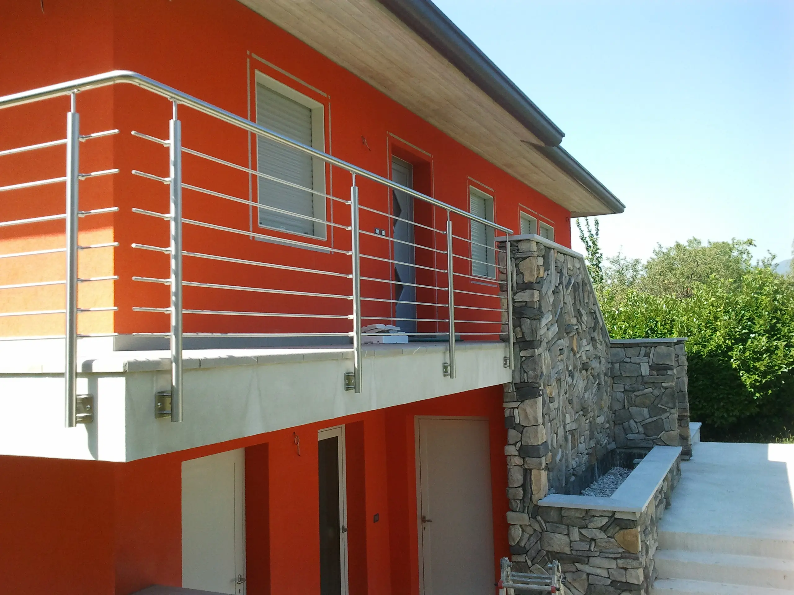 Parapetti inox terrazzo