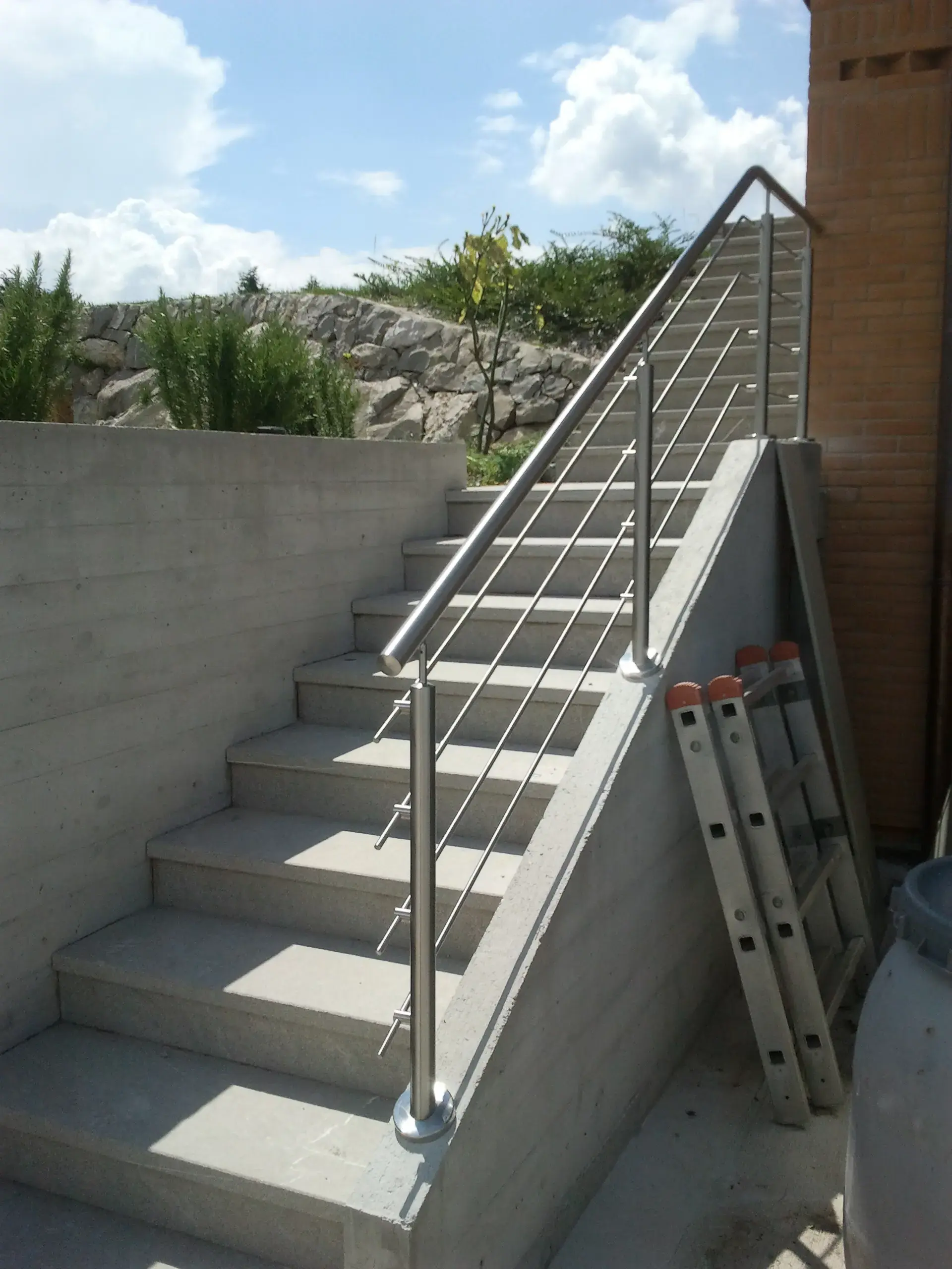 Parapetto inox