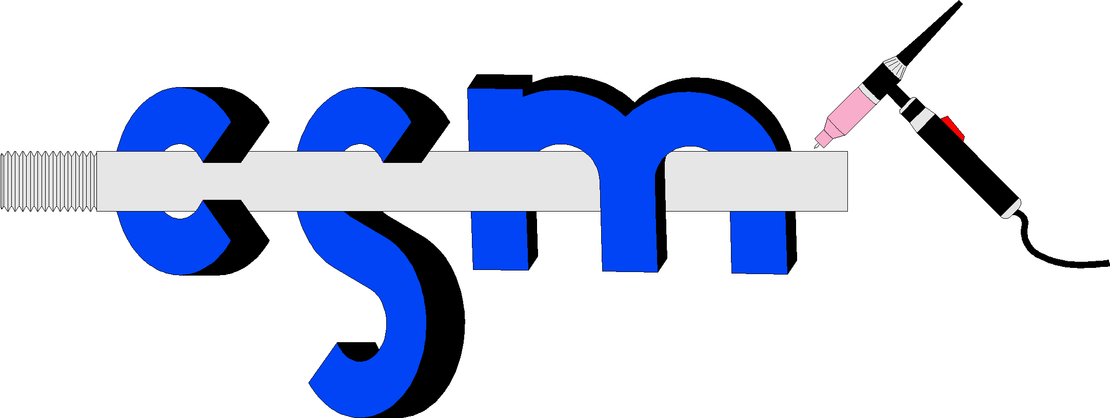 Logo CSM in bianco